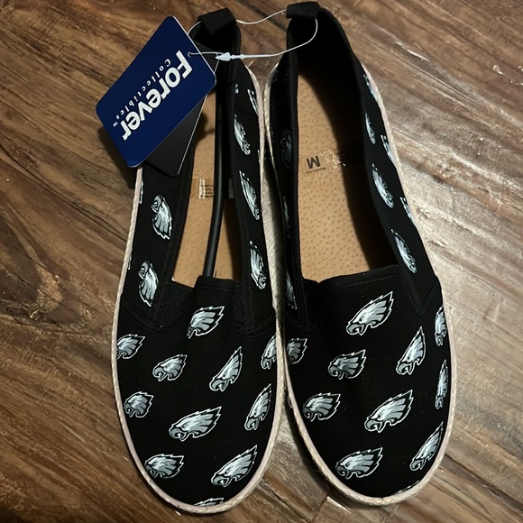 Philadelphia Eagles slip on shoes espadrilles - Picture 2 of 3